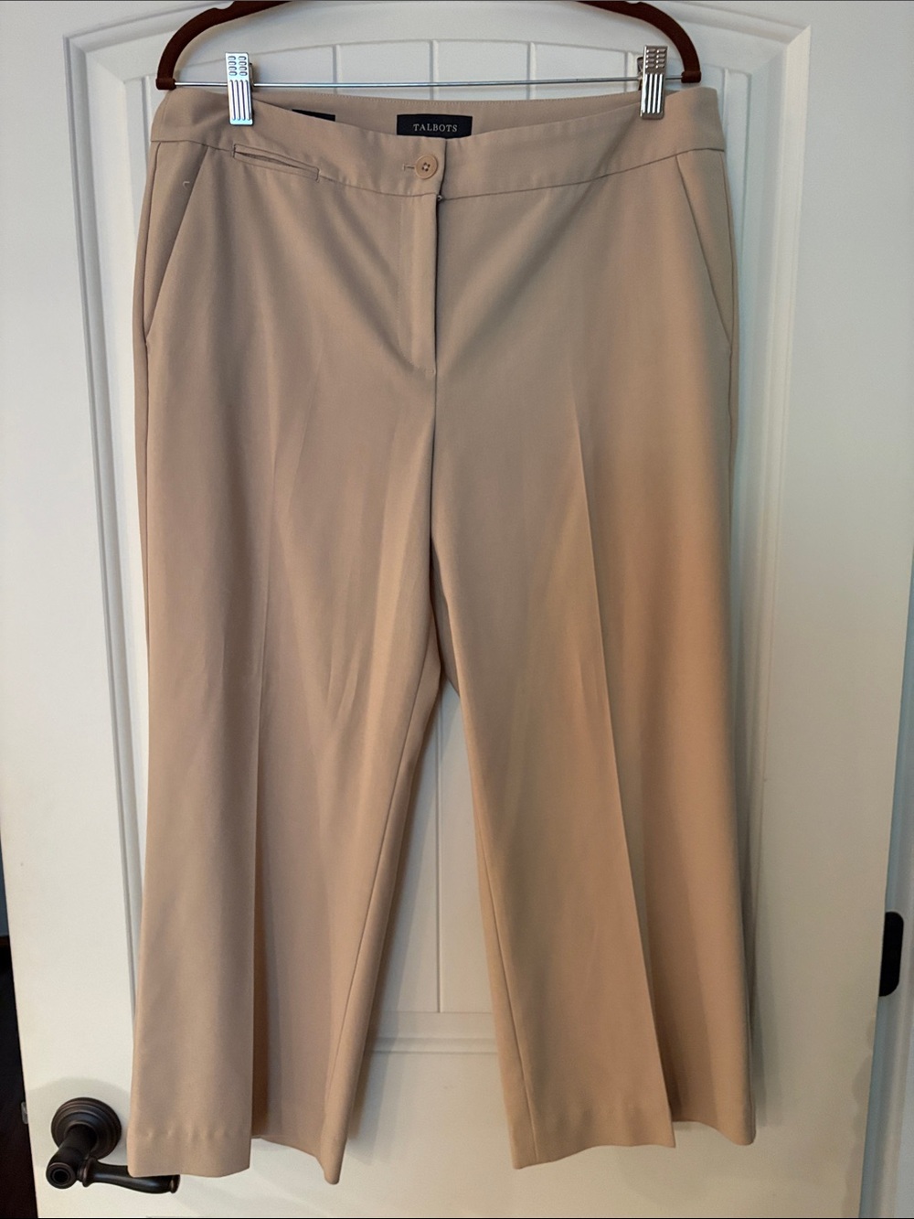 Talbots Pants Trousers Camel 12